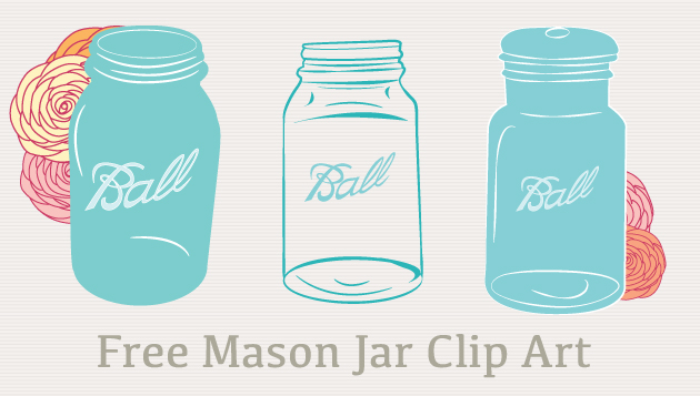 mason jar clipart free - photo #7
