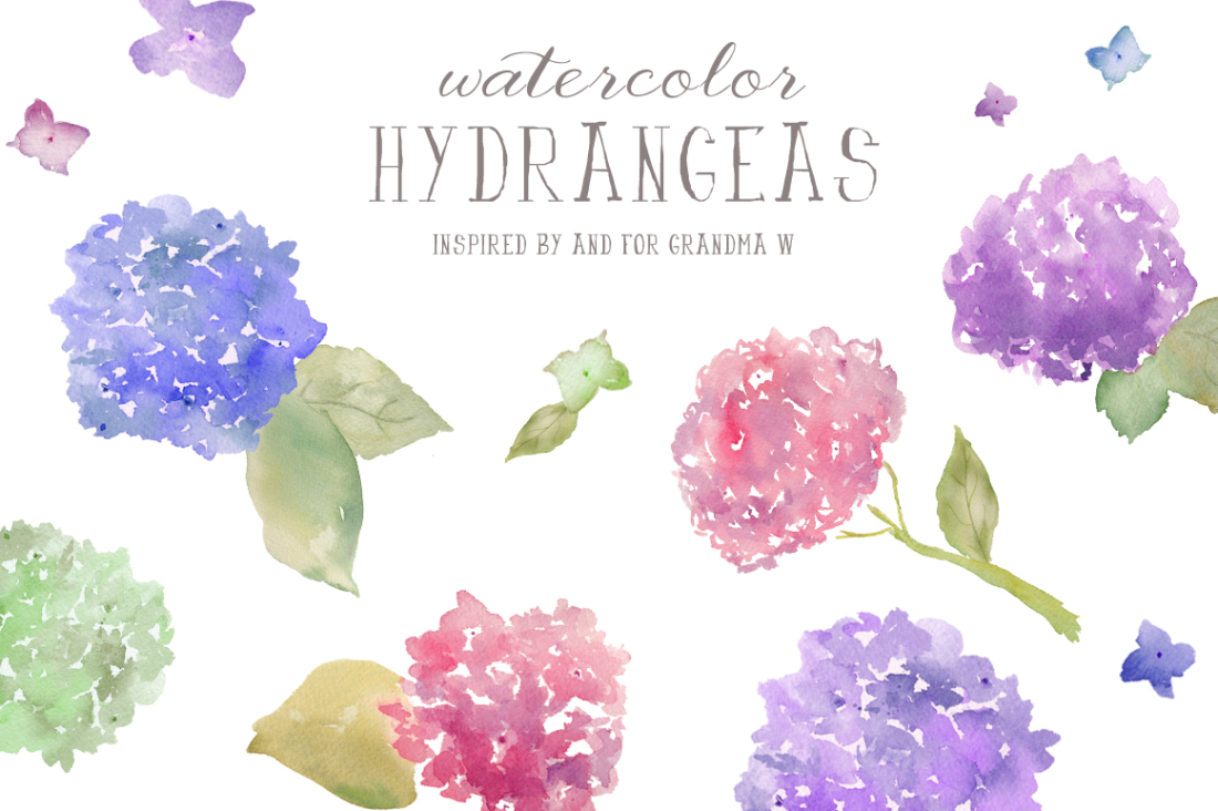 watercolor flower clipart free - photo #25