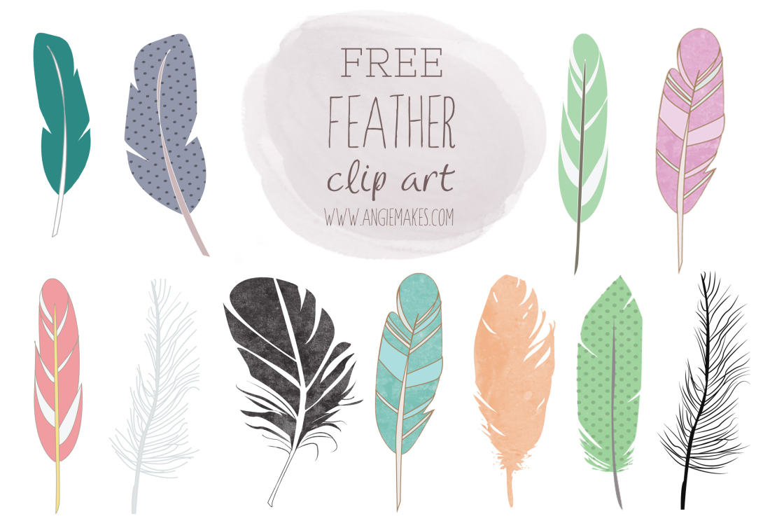 free feather clip art graphics - photo #6