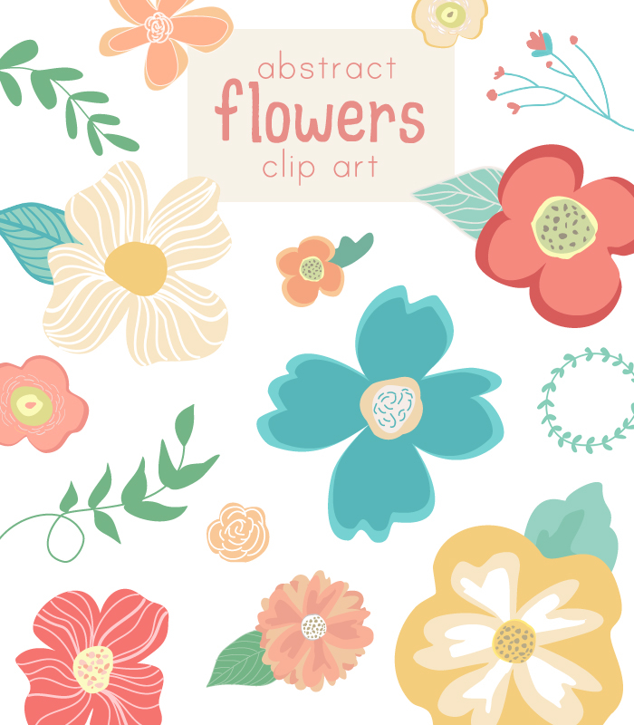 cute flower clip art free - photo #27