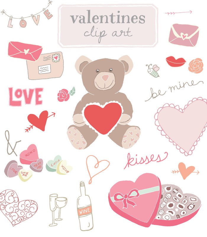valentine clip art for daughter - photo #20