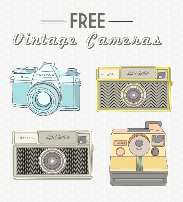 free vintage camera clip art