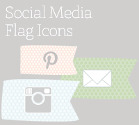 cute social media icons for blogger