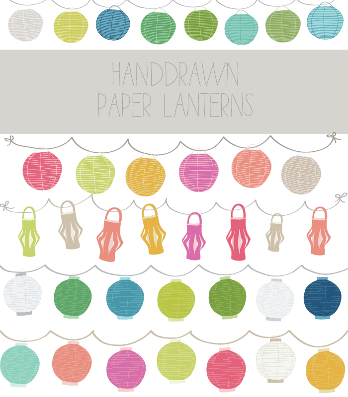 paper lantern clip art