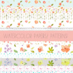 Watercolor Patterns Download | angiemakes.com