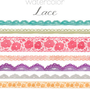 watercolor lace clip art | angiemakes.com