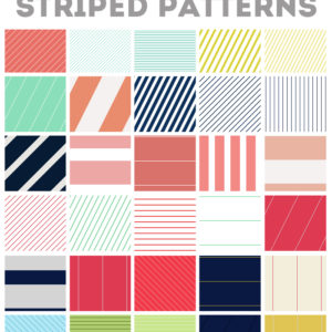 Repeating Stripes Web Backgrounds | angiemakes.com