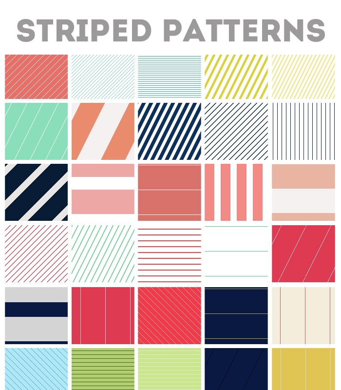 Repeating Stripes Web Backgrounds | angiemakes.com