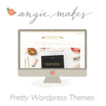 angie makes wordpress themes for women