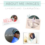 creative about me images