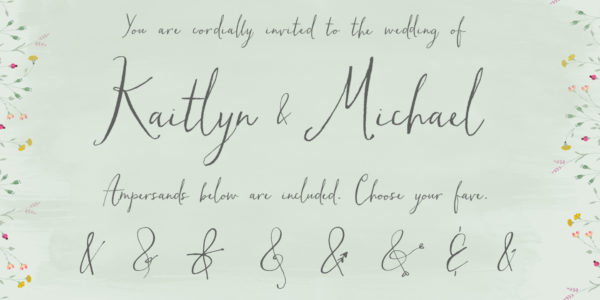 messy calligraphy font modern calligraphy font | angiemakes.com