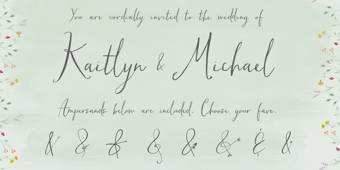 messy calligraphy font modern calligraphy font