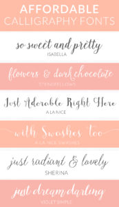 fonts that hint speediness