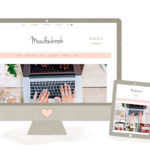 Modern, Feminine Wordpress Theme - The Meadowbrook by Angie Makes | angiemakes.com