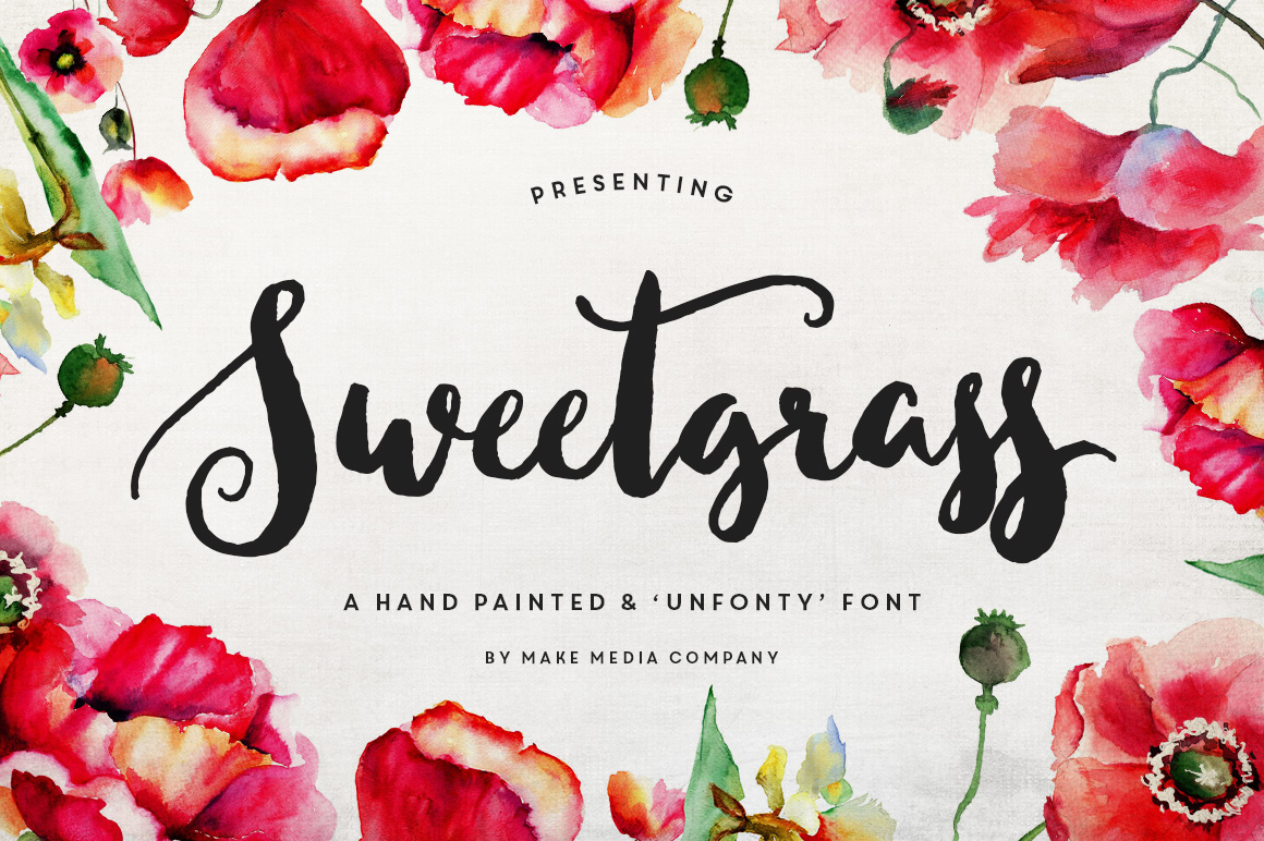 brushed calligraphy fonts