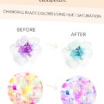 How to Change The Color of an Image in Photoshop Using Hue / Saturation | angiemakes.com
