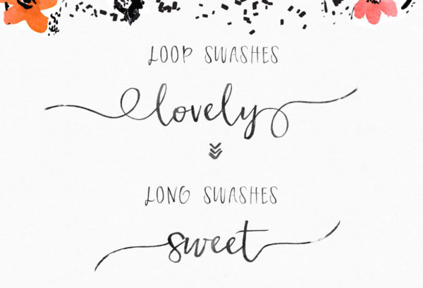 Frolicky Hand Brushed, Dry Brushed Font by Angie Makes | angiemakes.com