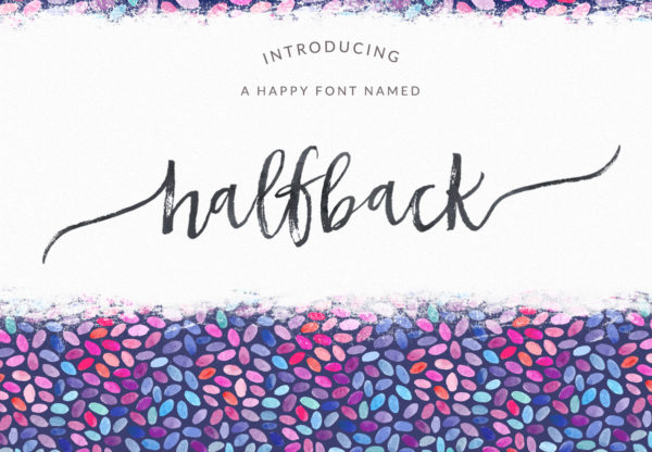Dry Brushed Calligraphy Font | angiemakes.com