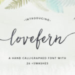 Modern Calligraphy Swash Font by | angiemakes.com
