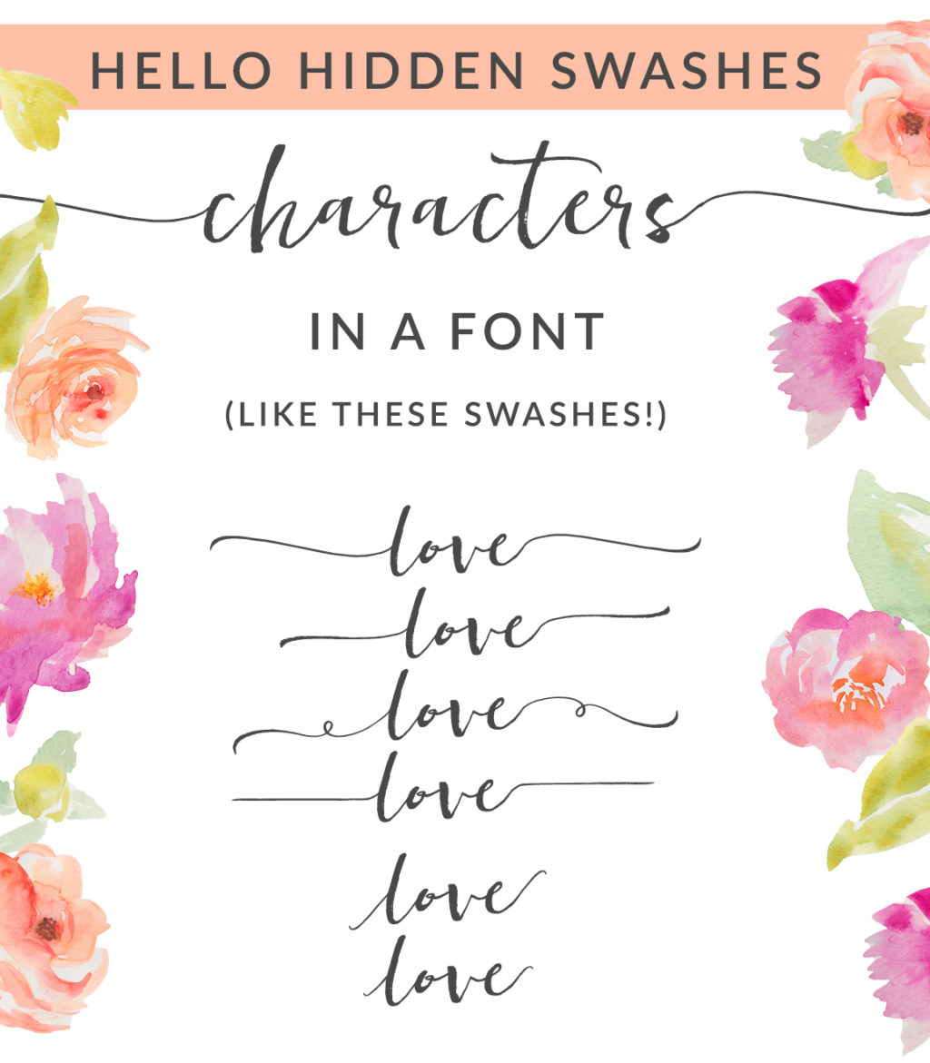 How to Use Private Use Area Characters in a Font. | angiemakes.com