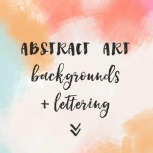Abstract Modern Art Backgrounds | angiemakes.com