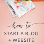 How to Start a Blog on Wordpress by Angie Makes. Tons of helpful tips on How to Start and Setup Your WordPress blog | angiemakes.com